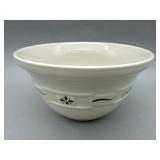 8in Medium Mixing Bowl USA Longaberger Pottery in