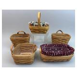 5 Booking Baskets, 2 Liners, 5 Protectors -