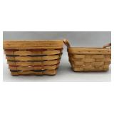 Large Berry Basket & Tea Baskets w Protectors -