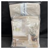 Pinch Pleated Linen 100 Blackout Curtains