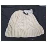 SPAO Cream Cable Knit Beanie Hat 7ct