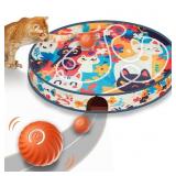 FOUR ANGELS Interactive Automatic Cat Toy Ball