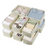 Fordonral Foldable Fabric Drawer Organizers 12pk