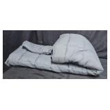Gray Padded Sleeping Bag