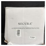 Secura Deep Fryer 4L wTimer  Extra Filter