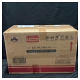 Electric Fireplace w Rocks Design In Box