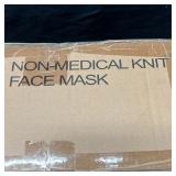 Black Non-Med Knit Masks Bulk Indiv. Wrpd