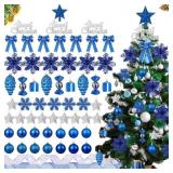 Mixed lot of Liliful Christmas Ornaments 132 Pcs S