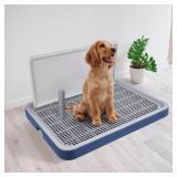 PAWISE Lg Puppy Potty Tray w Wall  Post