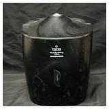 Tazza Hand Wipes Dispenser Wall Mount Black