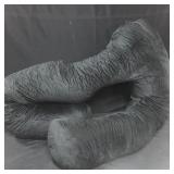 Black U-Shaped Full Body Support Pillow