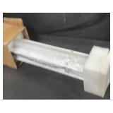 White Energy Efficient Linear Light Fixture