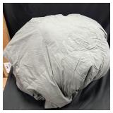 Gray Down Comforter Oeko-Tex 120x98in