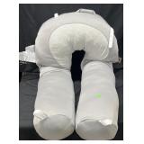 PLUFL Gray Full Body Ergonomic Pregnancy Pillow