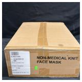 Non-Medical Knit Face Masks Brown 200ct