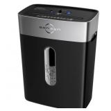 BONSEN 10-Sheet Cross-Cut Paper Shredder 4 Gal