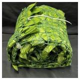 Green Artificial Leaf Expandable Fence