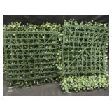 Artificial Boxwood Hedge Wall Panels Green