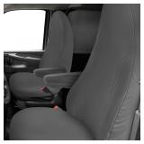 Kistrba Knitted Chevy Express Frt Seat Covers Gray