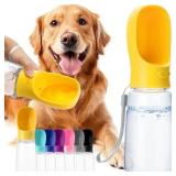 Mr. Pen Portable Dog Water Bottle 19oz Yellow