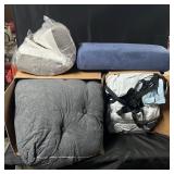 Mixed lot of Furniture Cushions  Cover Gray Blue