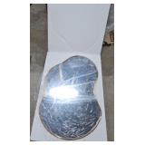 Cloudy Mirror Irregular Gold Frame