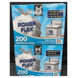 2- 200ct. Boxes of Tall 13-Gallon Kitchen Trash