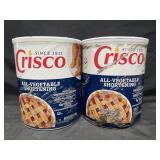 2-6 lb Crisco all-vegetable shortening