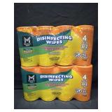 8- 78ct. Canisters of Disinfecting Wipes