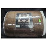 Full/Queen size reversible faux fur and sherpa