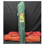 3- Colorful Ozark Trail Camp Chairs