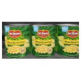 3-106 oz cans of Del Monte whole kernal corn, exp