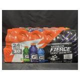 24-20 fl oz Gatorade Fierce thirst quincher