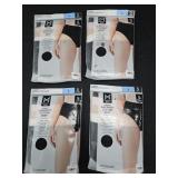 4- Women's size Large cotton briefs 5 per pack.