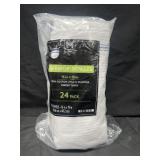 24 16ï¿½ x 19ï¿½ Barmop Towels, 100% cotton