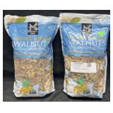 2-3 lb bags of walnuts, light halves & pieces