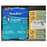 12-5 oz cans of StarKist chunk light tuna &