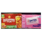 96 Luzianne decaffeinated iced tea tea bags &