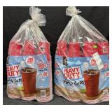 2- 240ct. Bags of Heavy Duty 18oz. Party Cups