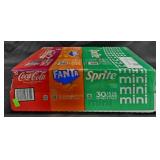 Coca-Cola mini cans 30 count variety pack 7.5oz