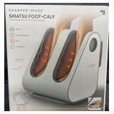 Sharper image shiatsu foot + calf massager