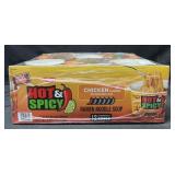 12 Hot & Spicy chicken flavored ramen noodle soup