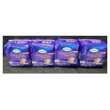 4- 10ct. Bags of TENA Sensitive Care Overnight