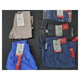 Women's size X-Small pants and shorts. New w/