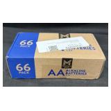 66pk. Box of AA Alkaline Batteries