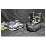 Boy's size 8 Mario shoes. Kid's size 9/10 snow