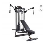 (MSRP $999.00) Centr 1 Home Gym with Adjustable