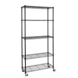 Seville Classics 5-Tier Steel Wire Shelving, 36ï¿½