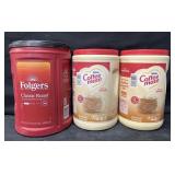 43.5oz Folgers classic roast medium ground coffee