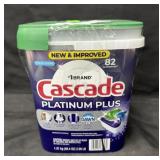 Tub of Cascade Platinum Plus Dish ActionPacs, NOT